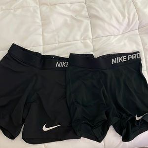 Nike Pro volleyball shorts